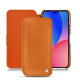 Apple iPhone 14 Pro Max leather case - Mandarine vintage ( Pantone #d47231 ) 