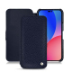 Apple iPhone 14 Pro Max leather case - Cobalt ( Pantone #2b253f )