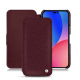 Capa em pele Apple iPhone 14 Pro Max - Lie de vin ( Pantone #412234 )