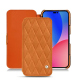 Housse cuir Apple iPhone 14 Pro Max - Mandarine vintage - Couture