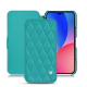 Custodia in pelle Apple iPhone 14 Pro Max - Bleu fluo - Couture