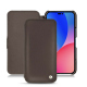 Apple iPhone 14 Pro Max leather case - Gris Veggie