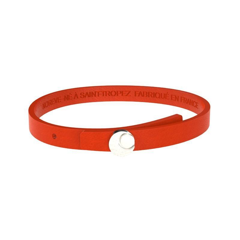 Pulseira de senhora em couro