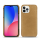 Custodia in pelle Apple iPhone 14 Pro Max - Sable vintage ( Pantone #9b7340 ) 