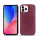 Custodia in pelle Apple iPhone 14 Pro Max - Prune vintage ( Pantone #612434 ) 
