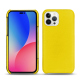 Funda de piel Apple iPhone 14 Pro Max - Jaune fluo ( Pantone #c9ff57 )