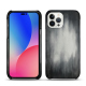 Custodia in pelle Apple iPhone 14 Pro Max - Gris Patine