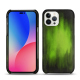 Lederschutzhülle Apple iPhone 14 Pro Max - Vert Patine