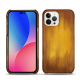 Coque cuir Apple iPhone 14 Pro Max - Doré Patine