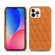 Lederschutzhülle Apple iPhone 14 Pro Max - Mandarine vintage - Couture