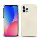 Apple iPhone 14 Pro Max leather cover - Blanc escumo