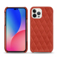 Funda de piel Apple iPhone 14 Pro Max - Arange clouquié - Couture