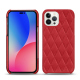 Capa em pele Apple iPhone 14 Pro Max - Rouge troupelenc - Couture