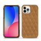 Custodia in pelle Apple iPhone 14 Pro Max - Castan esparciate - Couture