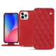 Funda de piel Apple iPhone 14 Pro Max - Rouge troupelenc - Couture