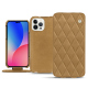 Housse cuir Apple iPhone 14 Pro Max - Sable vintage - Couture
