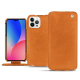 Housse cuir Apple iPhone 14 Pro Max - Mandarine vintage ( Pantone #d47231 ) 