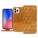 Capa em pele Apple iPhone 14 Pro Max - Or Maïa - Couture