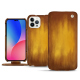 Apple iPhone 14 Pro Max leather case - Doré Patine