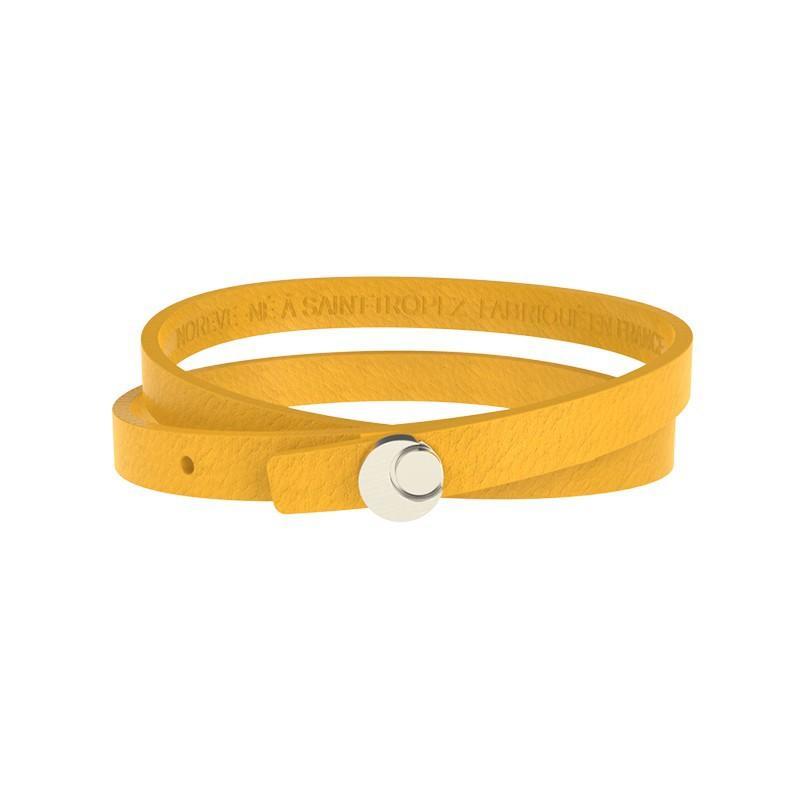 Pulseira de senhora em couro