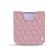 Custodia in pelle Samsung Galaxy Z Flip4 - Rose - Couture ( Nappa - Pantone #efbae1 ) 