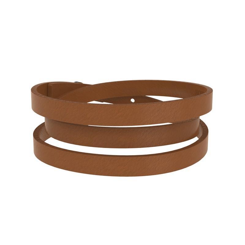 Pulseira de senhora em couro