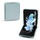 Capa em pele Samsung Galaxy Z Flip4 - Bleu Ciel PU ( Pantone #abcae9 )