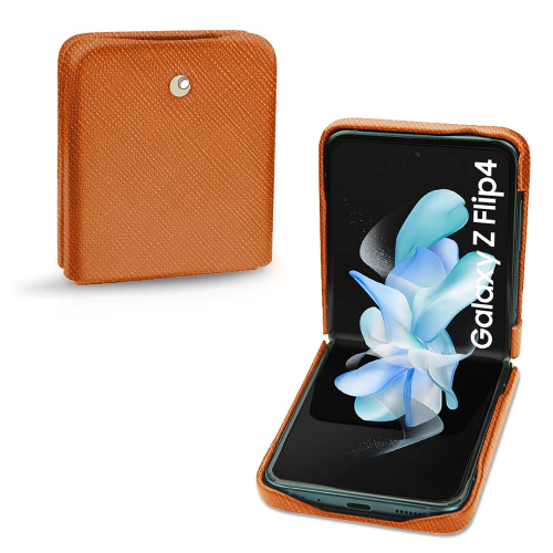 Luxurious leather case for Samsung Galaxy Z Flip 4