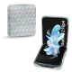 Custodia in pelle Samsung Galaxy Z Flip4 - Platinium - Couture ( Pantone 877C ) 