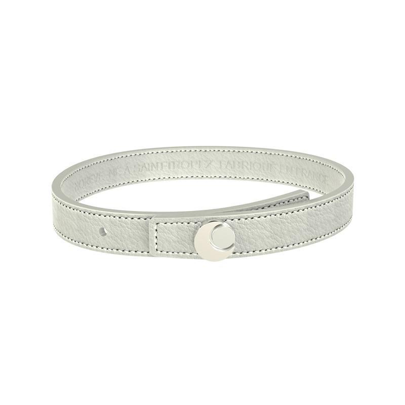 Pulseira de senhora em couro