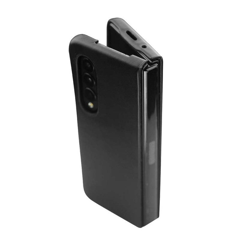Samsung Galaxy Z Fold 4 用の高品質レザーケース