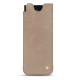 Funda de piel Samsung Galaxy Z Fold4 - Taupe vintage ( Pantone #bda790 ) 