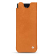 Lederschutzhülle Samsung Galaxy Z Fold4 - Mandarine vintage ( Pantone #d47231 ) 