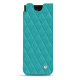 Capa em pele Samsung Galaxy Z Fold4 - Bleu fluo - Couture