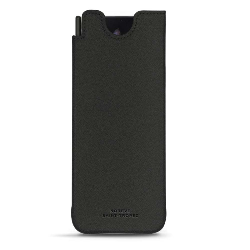Samsung Galaxy Z Fold4 leather pouch - Noir PU