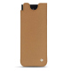 Samsung Galaxy Z Fold4 leather pouch - Beige Veggie