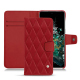 OnePlus 10T leather case - Rouge - Couture ( Nappa - Pantone #d50032 ) 