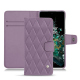 Lederschutzhülle OnePlus 10T - Lilas - Couture ( Nappa - Pantone #b9a3e3 ) 