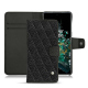 OnePlus 10T leather case - Ebène - Couture ( Noir / Black ) 