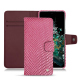 Housse cuir OnePlus 10T - Serpent ciclamino ( Pantone #9E4C6E ) 