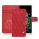 Funda de piel OnePlus 10T - Rouge troupelenc - Couture ( Pantone #AB191A )