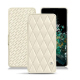 Lederschutzhülle OnePlus 10T - Blanc - Couture ( Nappa - White ) 