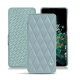 Custodia in pelle OnePlus 10T - Bleu ciel - Couture ( Nappa - Pantone #abcae9 ) 