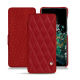 Capa em pele OnePlus 10T - Rouge - Couture ( Nappa - Pantone #d50032 ) 