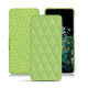 Capa em pele OnePlus 10T - Vert olive - Couture ( Nappa - Pantone #a7c58e ) 