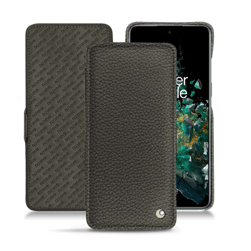 Funda de cuero premium para el OnePlus 10TAnthracite ( Pantone #41403c ) 