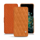 Custodia in pelle OnePlus 10T - Mandarine vintage - Couture ( Pantone #d47231 ) 