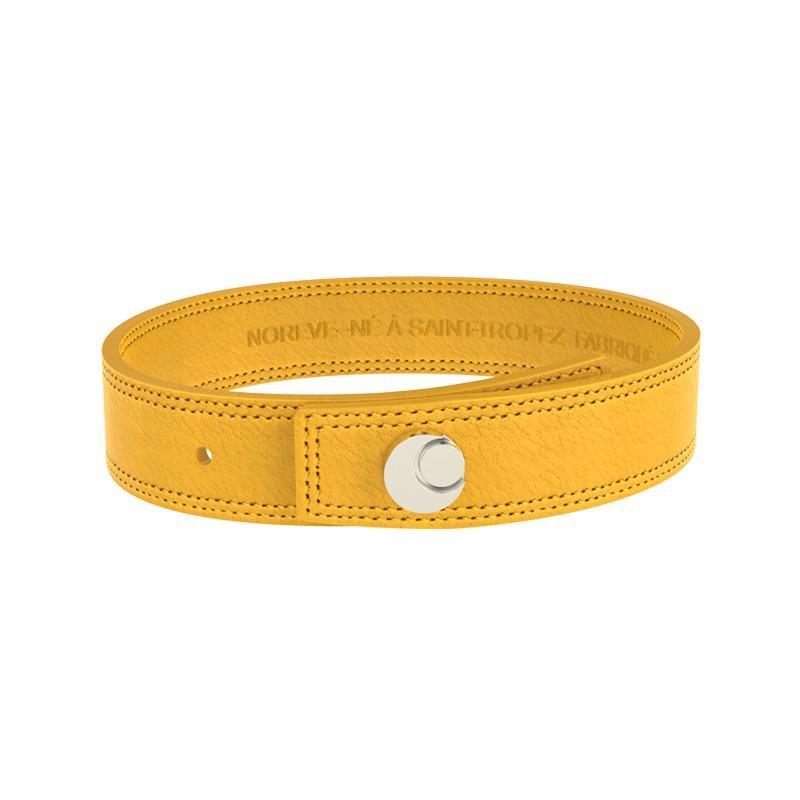 Pulseira de senhora em couro