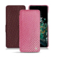 OnePlus 10T leather case - Serpent ciclamino ( Pantone #9E4C6E ) 