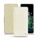Capa em pele OnePlus 10T - Crocodile milk ( Pantone #d6d2c4 ) 